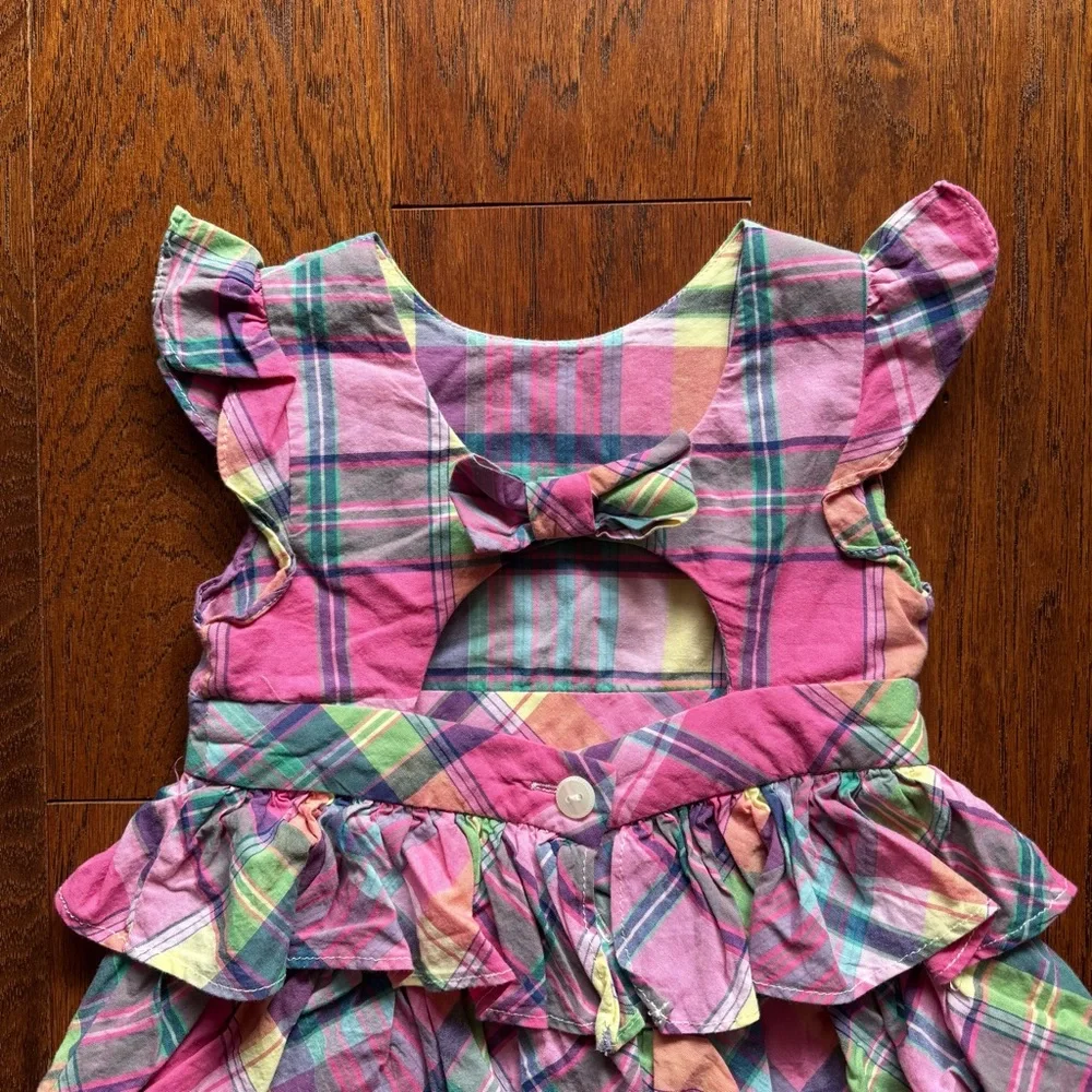 Polo Ralph Lauren Baby Plaid Dress & Bloomers Set | 18 Months